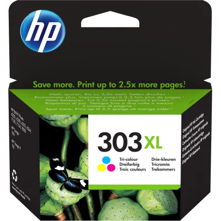 Tinteiro HP 303XL Cores Original - T6N03AET6N03AEHPTinteiros Originais HPChip Ink | Informática | Tinteiros e Toners | Gaming