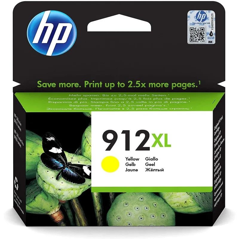 Tinteiro HP 912XL Amarelo Original - 3YL83AE3YL83AEHPTinteiros Originais HPChip Ink | Informática | Tinteiros e Toners | Gaming