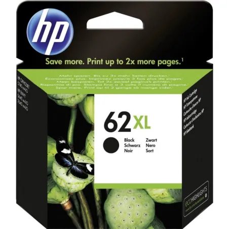 Tinteiro HP 62XL Preto Original - C2P05AE