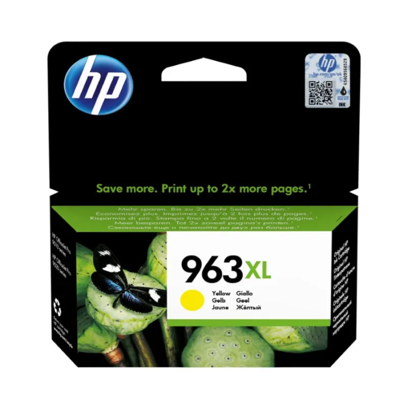 Tinteiro HP 963XL Amarelo Original - 3JA29AE3JA29AEHPTinteiros Originais HPChip Ink | Informática | Tinteiros e Toners | Gaming