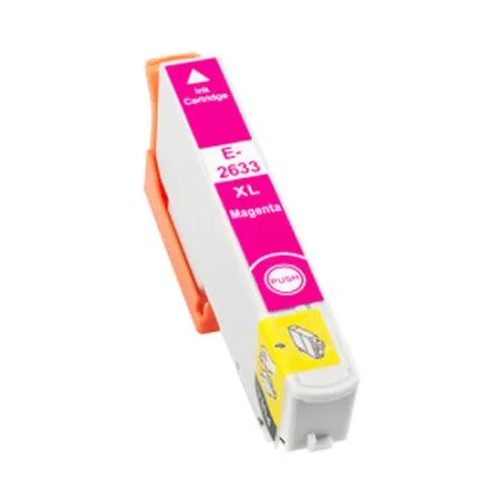 Tinteiro Epson T2633 Magenta C13T26334010 CompatívelC2633M-EPSONEpsonTinteiros Compatíveis EpsonChip Ink | Informática | Tinteiros e Toners | Gaming