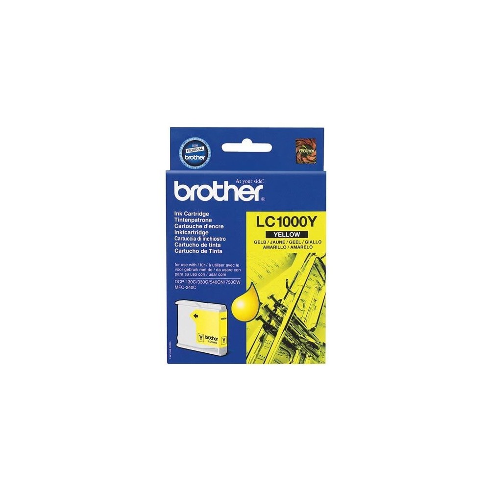 Brother LC-1000 Original Yellow Ink Cartridge