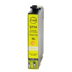 Tinteiro Epson T2714XL Amarelo C13T27144010 CompatívelC2714YXL-EPSONEpsonTinteiros Compatíveis EpsonChip Ink | Informática | Tinteiros e Toners | Gaming