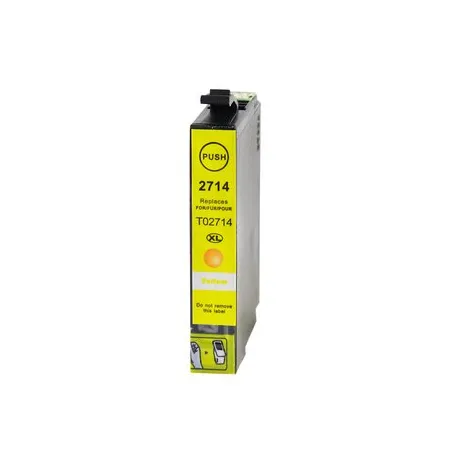 Tinteiro Epson T2714XL Amarelo C13T27144010 CompatívelC2714YXL-EPSONEpsonTinteiros Compatíveis EpsonChip Ink | Informática | Tinteiros e Toners | Gaming