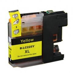 Brother LC-225 Yellow Compatible Ink Cartridge