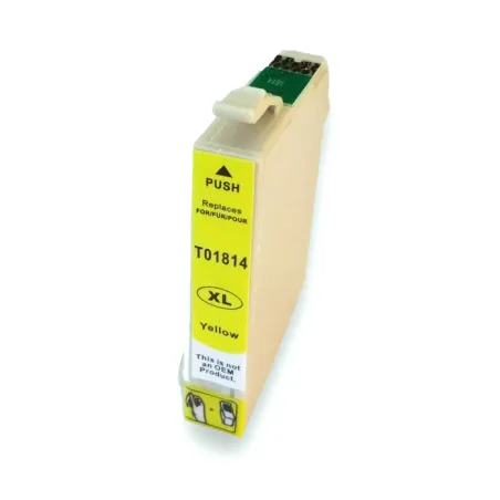 Tinteiro Epson T1814 Amarelo Compatível