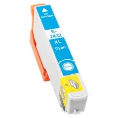 Compre Tinteiro Compatível Epson T2432 Azul C13T24324010 | Chip Ink