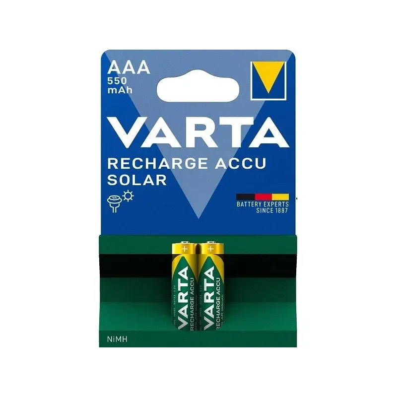 Pilha Recarregável Varta AAA 1.2V 550mAh HR03 5673356733-VARTAVartaPilhas RecarregáveisChip Ink | Informática | Tinteiros e Toners | Gaming