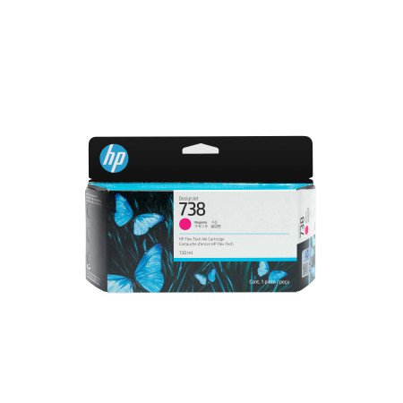 HP Tinteiro DesignJet 738 Magenta (130 ml)498N6AHPTinteiros Originais HPChip Ink | Informática | Tinteiros e Toners | Gaming
