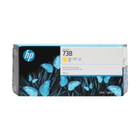 Tinteiro HP DesignJet 738 Amarelo 300ml Original676M8AHPTinteiros Originais HPChip Ink | Informática | Tinteiros e Toners | Gaming