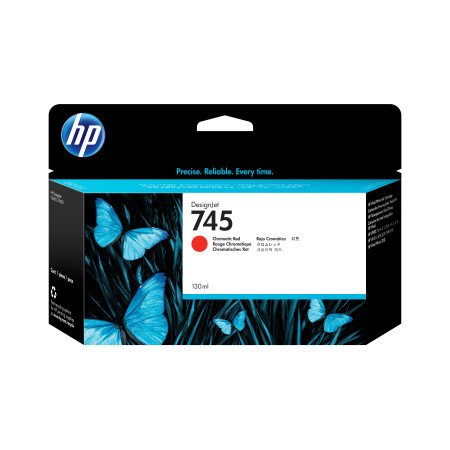 HP 745 130-ml DesignJet Chromatic Red Ink CartridgeF9K00AHPTinteiros Originais HPChip Ink | Informática | Tinteiros e Toners | Gaming