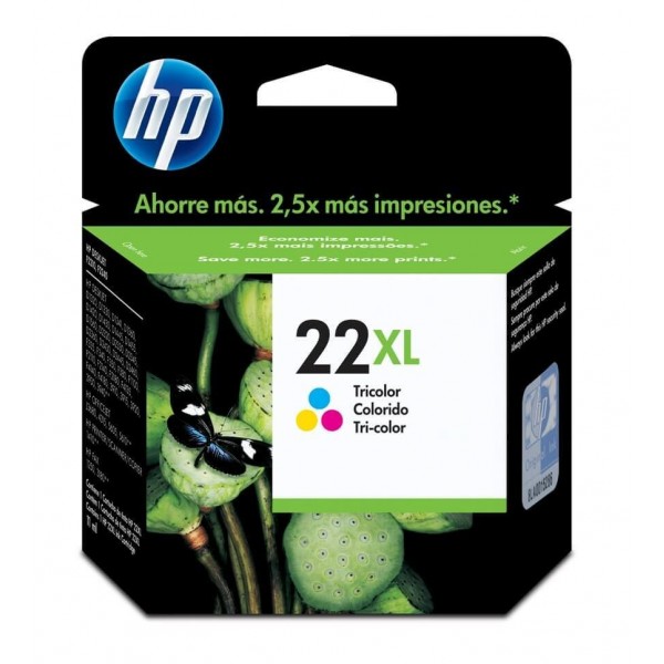 Original HP 22 XL Color Ink Cartridge C9352C