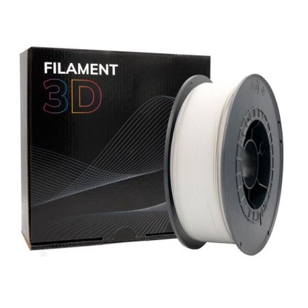 Filamento 3D PLA - Diâmetro 1.75mm - Bobine 1kg - Cor BrancoPLA-BRANCOOutrasFilamentos 3DChip Ink | Informática | Tinteiros e Toners | Gaming