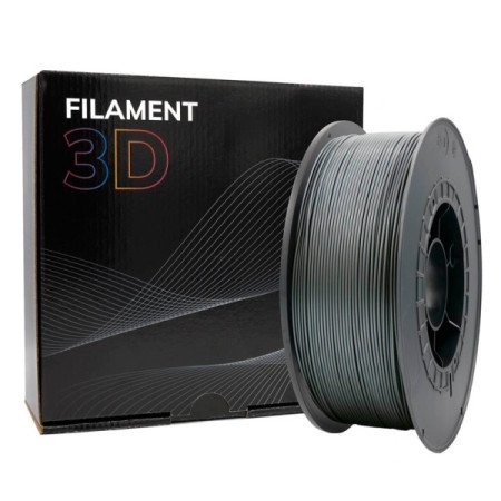 Filamento 3D PLA - Diâmetro 1.75mm - Bobine 1kg - Cor PrateadoPLA-PRATEADOOutrasFilamentos 3DChip Ink | Informática | Tinteiros e Toners | Gaming