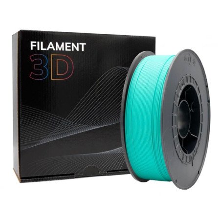 Filamento 3D PLA - Diâmetro 1.75mm - Bobine 1kg - Cor TurquesaPLA-TURQUESAOutrasFilamentos 3DChip Ink | Informática | Tinteiros e Toners | Gaming