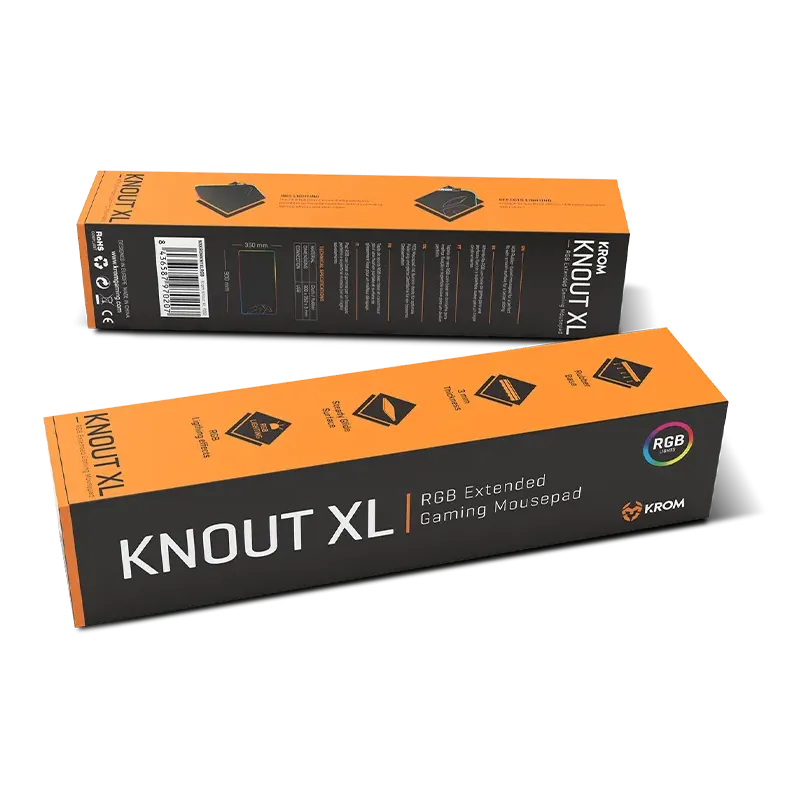 Tapete Krom Knout XL RGBNXKROMKNTXLRGBKromTapetes PCChip Ink | Informática | Tinteiros e Toners | Gaming