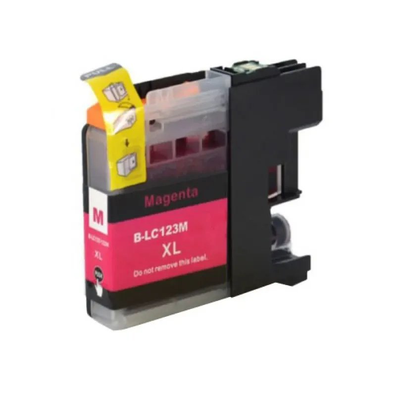 Tinteiro Brother LC123 Magenta CompatívelC123M-BROTHERBrotherTinteiros Compatíveis BrotherChip Ink | Informática | Tinteiros e Toners | Gaming