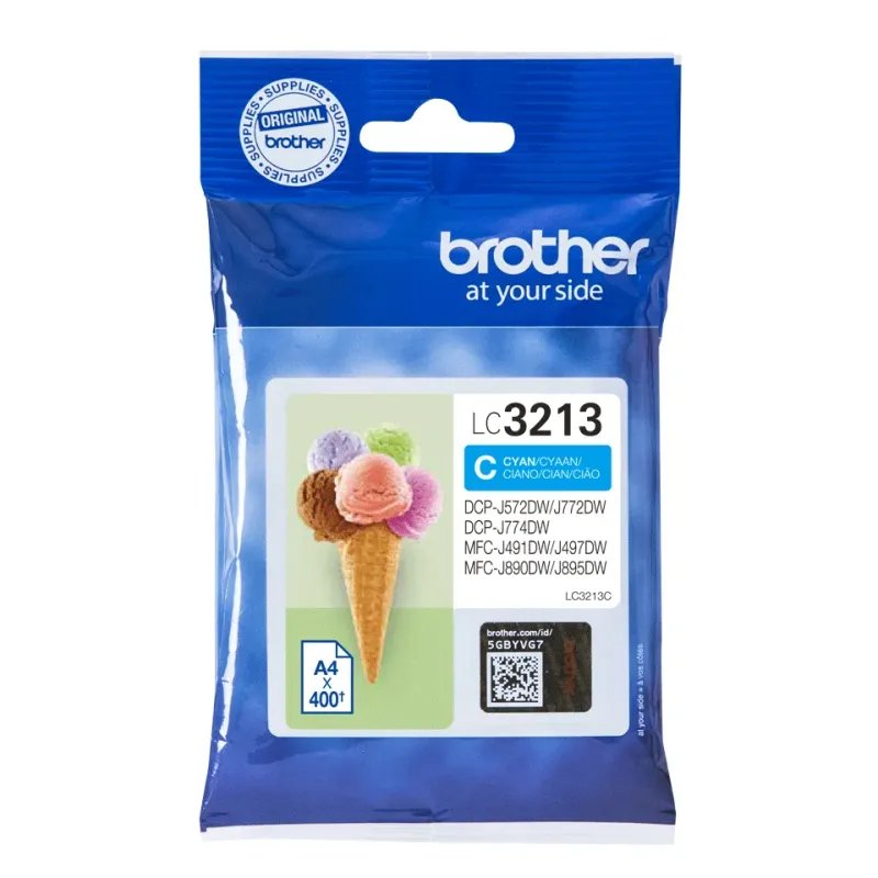 Tinteiro Brother LC3213 Azul OriginalLC3213CBrotherTinteiros Originais BrotherChip Ink | Informática | Tinteiros e Toners | Gaming