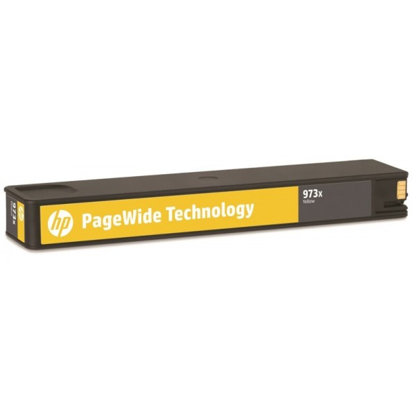 Cartucho de tinta amarillo PageWide 913A compatible HP 973X
