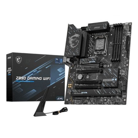 MSI Z890 GAMING WIFI motherboard Intel Z890 LGA 1851 (Socket V1) ATX911-7E54-006MSIMotherboardsChip Ink | Informática | Tinteiros e Toners | Gaming