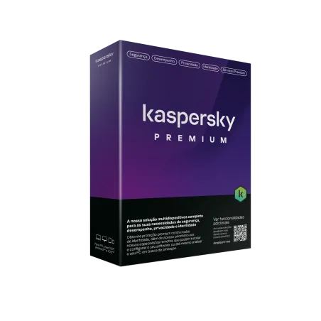 Antivírus Kaspersky Premium 3 Dispositivos 1 AnoKL1047SDCFSKasperskyAntivírusChip Ink | Informática | Tinteiros e Toners | Gaming