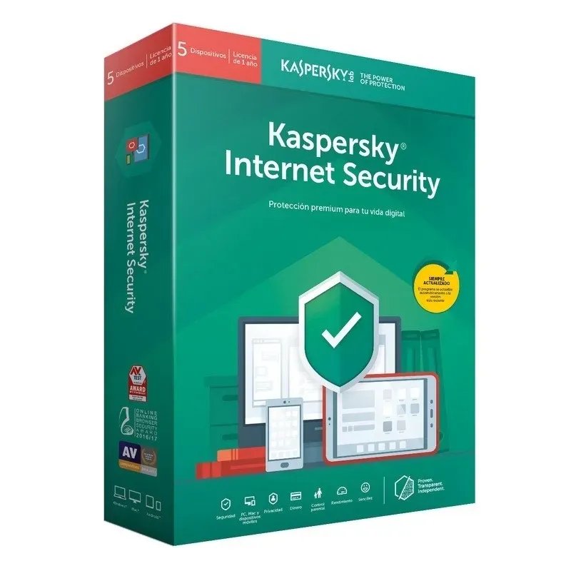 Antivírus Kaspersky Internet Security 5 dispositivos 1 anoKL1939S5EFS-20KasperskyAntivírusChip Ink | Informática | Tinteiros e Toners | Gaming