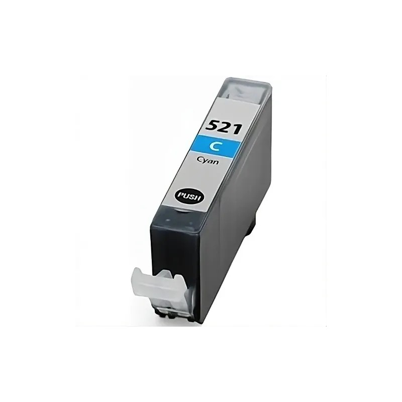 Tinteiro Canon CLI521 Azul CompatívelC521C-CANONCanonTinteiros Compatíveis CanonChip Ink | Informática | Tinteiros e Toners | Gaming