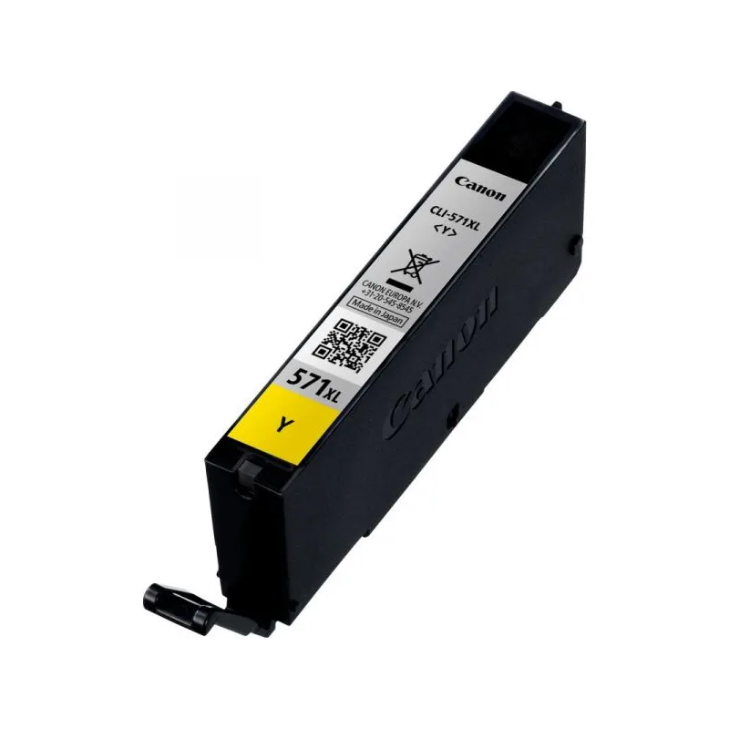 Tinteiro Canon CLI571XL Amarelo 0334C001 CompatívelC571YXL-CANONCanonTinteiros Compatíveis CanonChip Ink | Informática | Tinteiros e Toners | Gaming