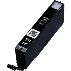 Tinteiro Canon CLI551XL Preto 6443B001 Compatível