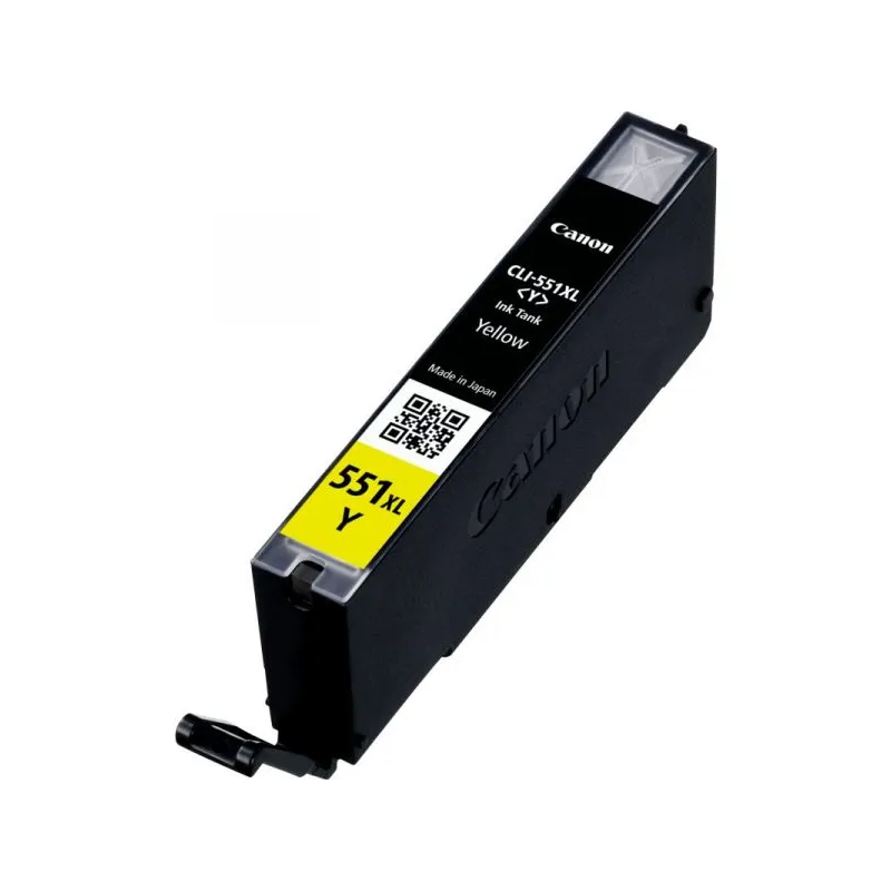 Tinteiro Canon CLI551XL Amarelo 6446B001 CompatívelC551XLBK-CANONCanonTinteiros Compatíveis CanonChip Ink | Informática | Tinteiros e Toners | Gaming