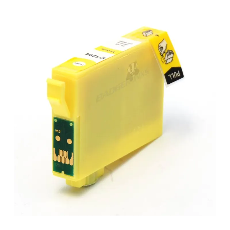 Tinteiro Epson T1294 Amarelo C13T12944011 CompatívelC1294Y-EPSONEpsonTinteiros Compatíveis EpsonChip Ink | Informática | Tinteiros e Toners | Gaming