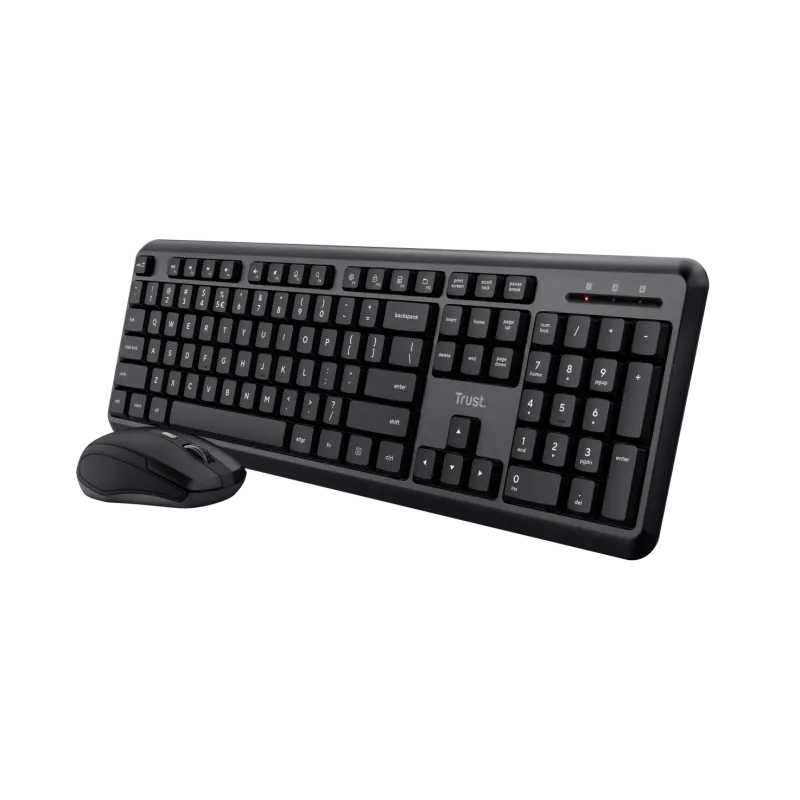 Teclado + Rato Trust ODY Sem Fios Português Preto - 2415424154TrustTeclado + RatoChip Ink | Informática | Tinteiros e Toners | Gaming