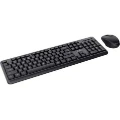 Teclado + Rato Trust ODY Sem Fios Português Preto - 24154