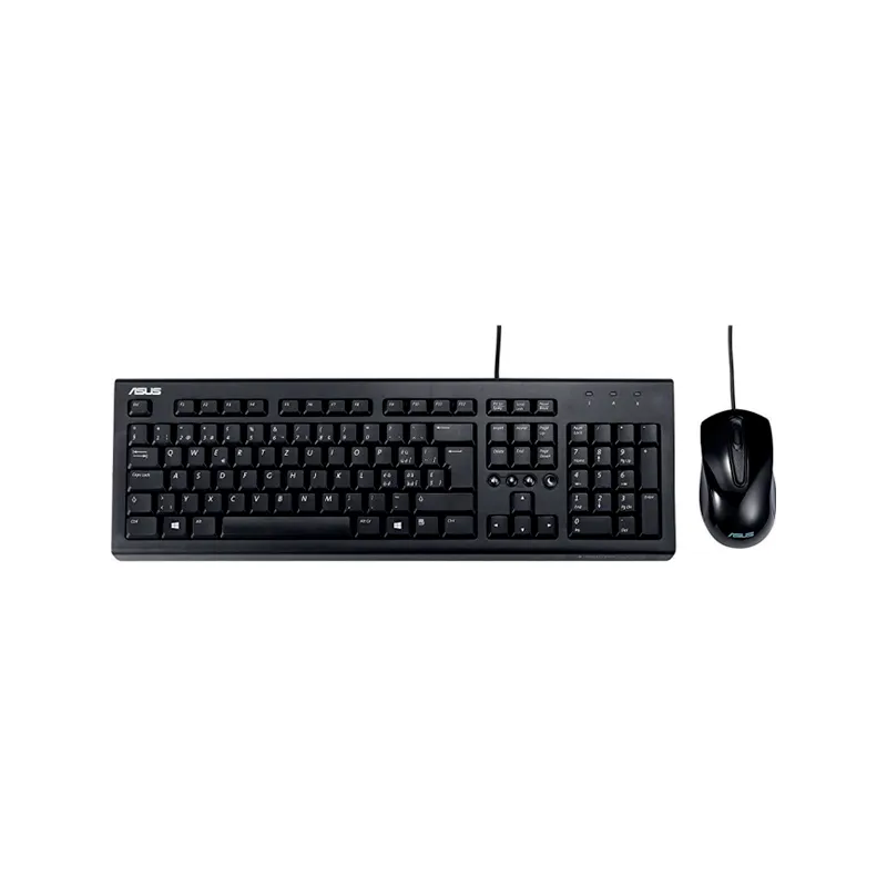 Conjunto Teclado + Rato Asus U2000 Com Fios Preto USB90-XB1000KM000Y0AsusTeclado + RatoChip Ink | Informática | Tinteiros e Toners | Gaming