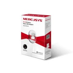 Adaptador Mercusys USB Nano Sem Fios N150 - até 150Mbps