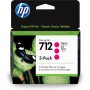 HP Conjunto de 3 tinteiros magenta 712 DesignJet de 29 ml3ED78AHPTinteiros Originais HPChip Ink | Informática | Tinteiros e Toners | Gaming