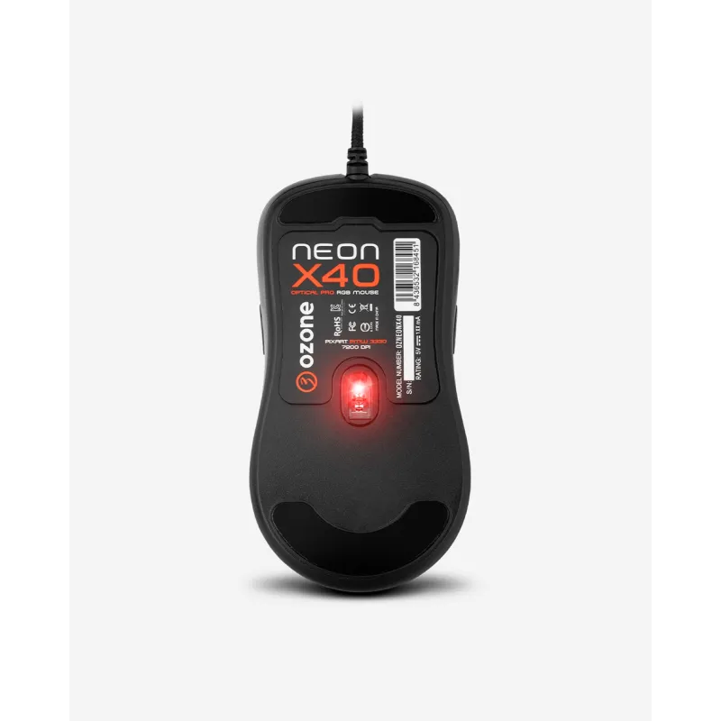 Rato Ozone Neon X40 RGB 7200DPIOZNEONX40OzoneRatosChip Ink | Informática | Tinteiros e Toners | Gaming