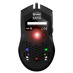 Rato Óptico Krom Kaiyu RGB Gaming 12000DPI Preto