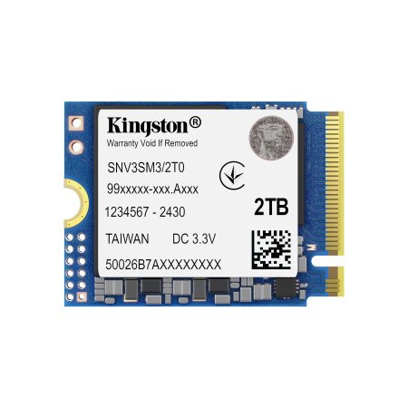 Kingston Technology NV3 2 TB M.2 PCI Express 4.0 NVMe 3D NANDSNV3SM3/2T0KingstonDiscos SSDChip Ink | Informática | Tinteiros e Toners | Gaming