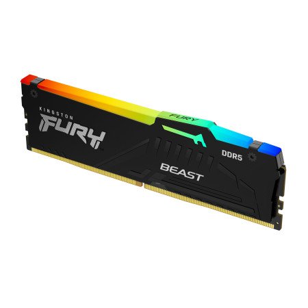 Kingston Technology FURY Beast RGB módulo de memória 16 GB 1 x 16 GB DDR5 5200 MT/s 288-pin DIMMKF552C40BBA-16KingstonMemória RamChip Ink | Informática | Tinteiros e Toners | Gaming