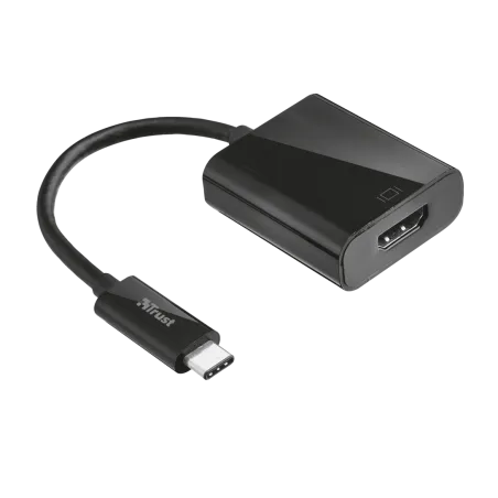 Adaptador Trust USB-C para HDMI Preto 2101121011TrustCabos de ImagemChip Ink | Informática | Tinteiros e Toners | Gaming