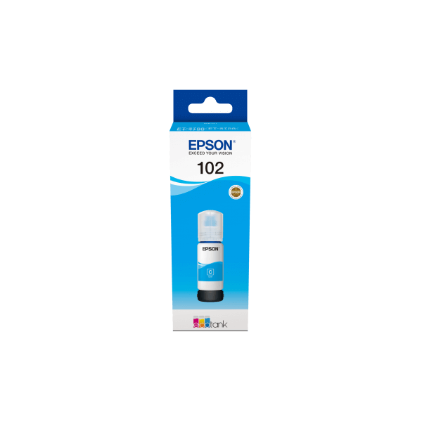 Epson 102 Ecotank Cyan Bottle Ink