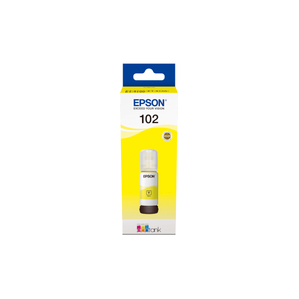 Tinta de botella amarilla Epson 102 Ecotank