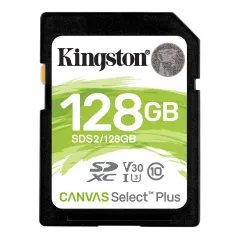 Cartão Memória Kingston Canvas Select Plus C10 U3 V30 UHS-I SDXC 128GBSDS2/128GBKingstonCartões de MemóriaChip Ink | Informática | Tinteiros e Toners | Gaming