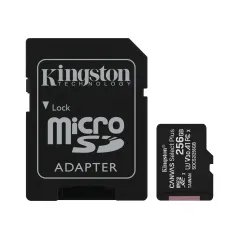 Cartão Memória Kingston Canvas Select Plus C10 A1 UHS-I microSDXC 256GB + Adaptador SDSDCS2/256GBKingstonCartões de MemóriaChip Ink | Informática | Tinteiros e Toners | Gaming