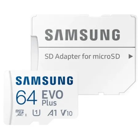 Cartão MicroSD Samsung EVO Plus 64 GB e Adaptador MicroSDXC UHS-I Class 10MB-MC64KA/EUSamsungCartões de MemóriaChip Ink | Informática | Tinteiros e Toners | Gaming