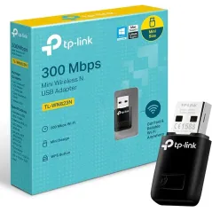 Adaptador TP-Link USB Mini Wireless N - até 300Mbps