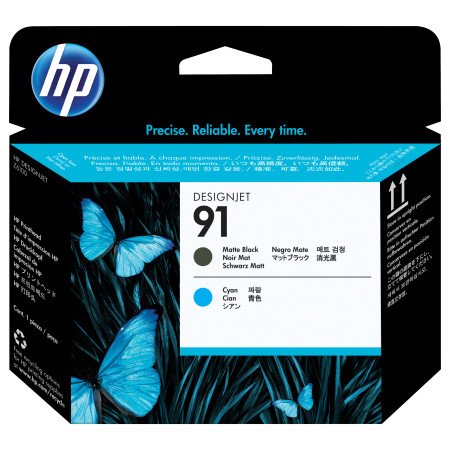 HP Cabeça de impressão 91 Preto Mate e CianoC9460AHPTinteiros Originais HPChip Ink | Informática | Tinteiros e Toners | Gaming