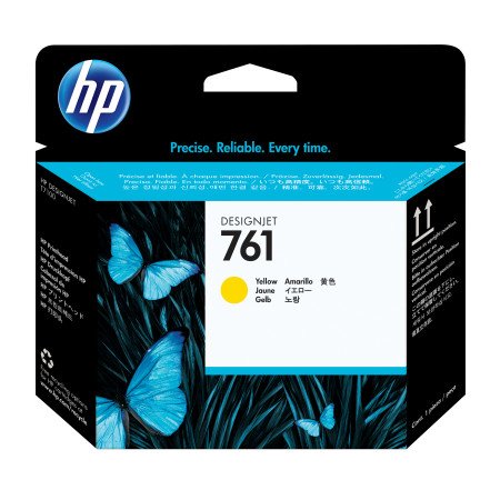 HP Cabeça de impressão Designjet 761 AmareloCH645AHPTinteiros Originais HPChip Ink | Informática | Tinteiros e Toners | Gaming