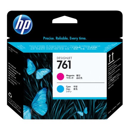 HP Cabeça de impressão Designjet 761 Magenta/CianoCH646AHPTinteiros Originais HPChip Ink | Informática | Tinteiros e Toners | Gaming